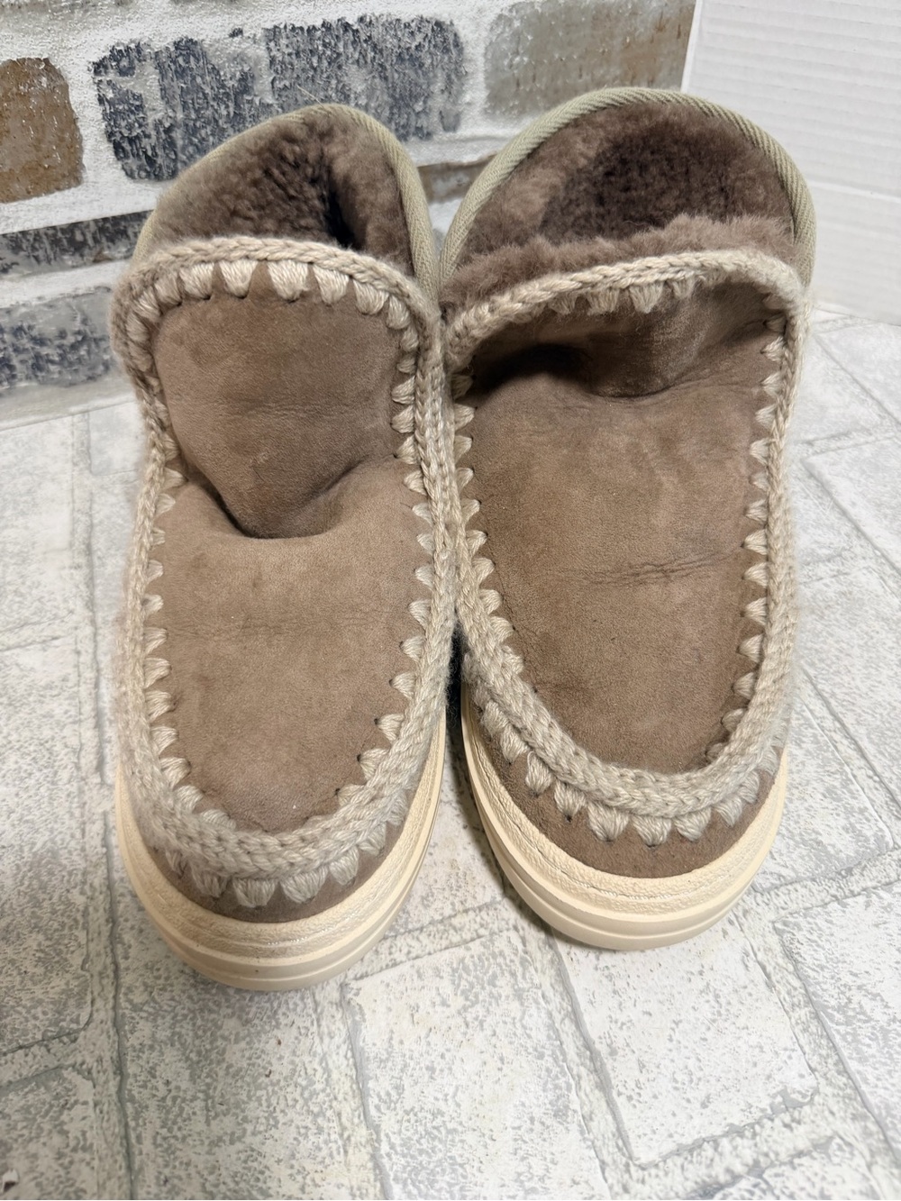Eskimo shearling lined bootie Bold Glitter Logo size 39 - Picture 11 of 13